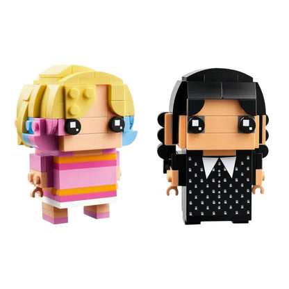 LEGO® 40750 BrickHeadz™  Wednesday & Enid | Collectible Building Set  (239 Piece ) for Kids (Ages 10+)