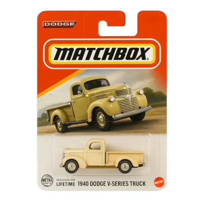 Matchbox 1:64 1940 Dodge V-Series Truck Diecast Model – Collectible Classic Truck Toy - Jaiman Toys