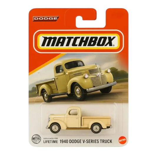 Matchbox 1:64 1940 Dodge V-Series Truck Diecast Model – Collectible Classic Truck Toy - Jaiman Toys