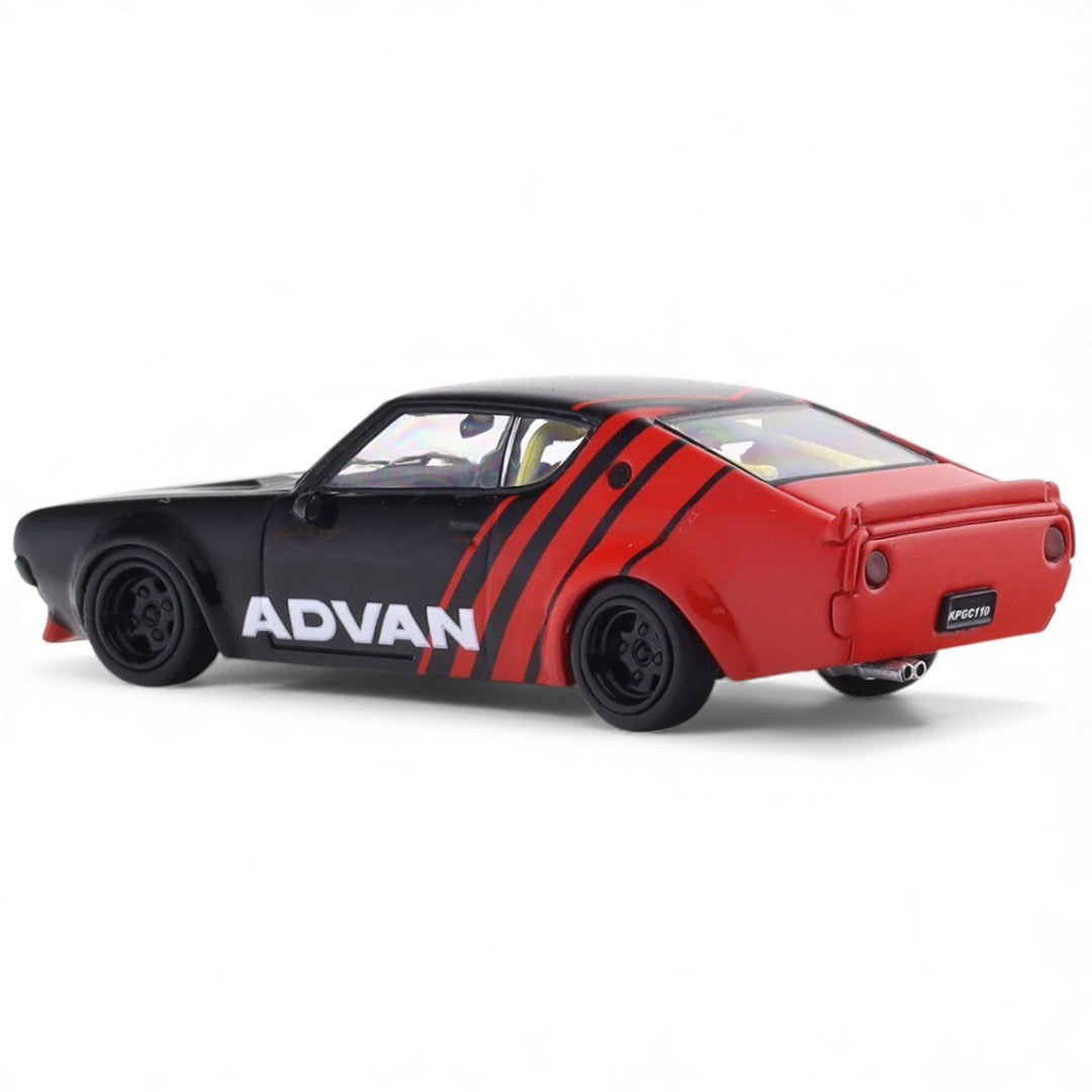 Time Micro 1:64 Nissan Skyline 2000 GT-R KPGC10 – ADVAN Edition | Die-Cast Model Car