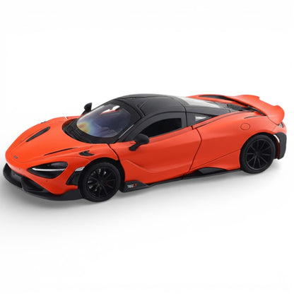 MSZ 1:32 Mclaren 765LT Die-Cast Model Car – Red| Pull Back, Openable Doors, Light & Sound (68709)