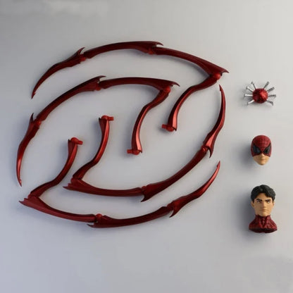 Mess Toys 1/12 Ultimate Neighbor Spider-Man Figure | Premium Articulated Action Figure with Accessories | Collectible Marvel Superhero Toy