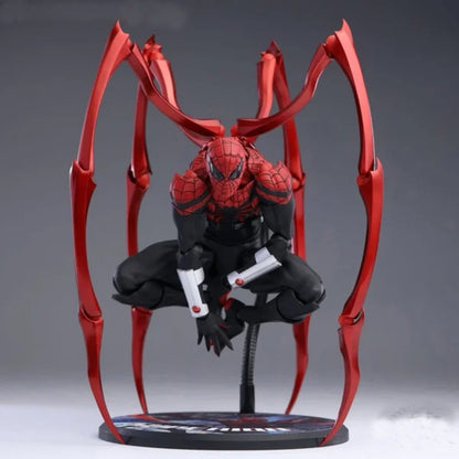 Mess Toys 1/12 Ultimate Neighbor Spider-Man Figure | Premium Articulated Action Figure with Accessories | Collectible Marvel Superhero Toy