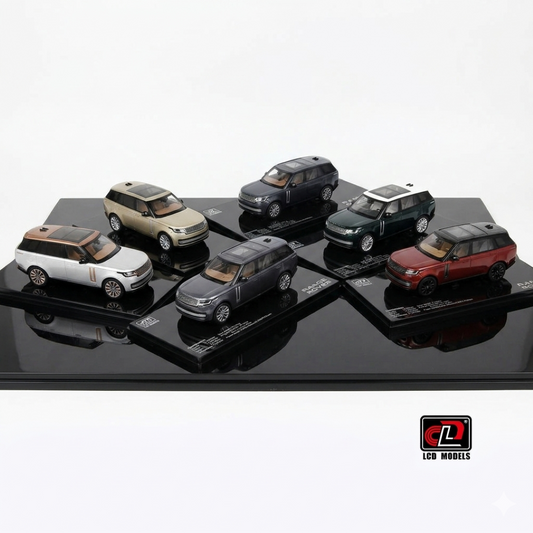 LCD Models 1:43 Land Rover Range Rover SV Die-Cast Model Car | Premium Collectible SUV Model | 7 Variations