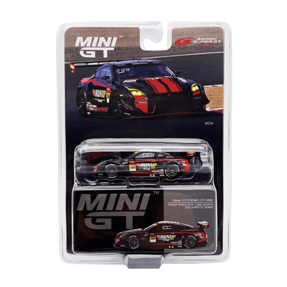 MINI GT 1:64 NISSAN GT-R R35 NISMO GT3 2023 SUPER GT SERIES #360 RUNUP RIVAUX GT-R (MGT00754)