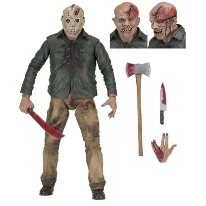 NECA – Friday the 13th: The Final Chapter – 1/4 Scale Jason Voorhees Action Figure - Jaiman Toys