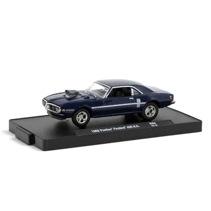 M2 Machines 1:64 1968 Pontiac Firebird 400 H.O. Die-Cast Model Car | R96 23-18 | Limited 9,600 PCS Worldwide | Classic American Muscle Car Collectible