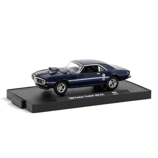 M2 Machines 1:64 1968 Pontiac Firebird 400 H.O. Die-Cast Model Car | R96 23-18 | Limited 9,600 PCS Worldwide | Classic American Muscle Car Collectible