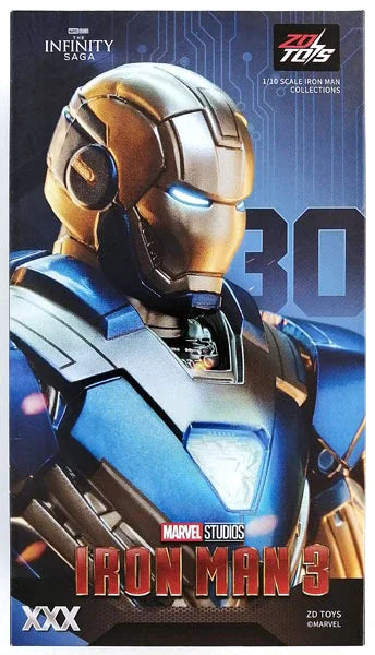 ZD TOYS Iron Man Mark 3 Avengers Marvel Action Figure-7"inches Collectible Figure from the Infinity Saga line -(No light-up function) - Jaiman Toys
