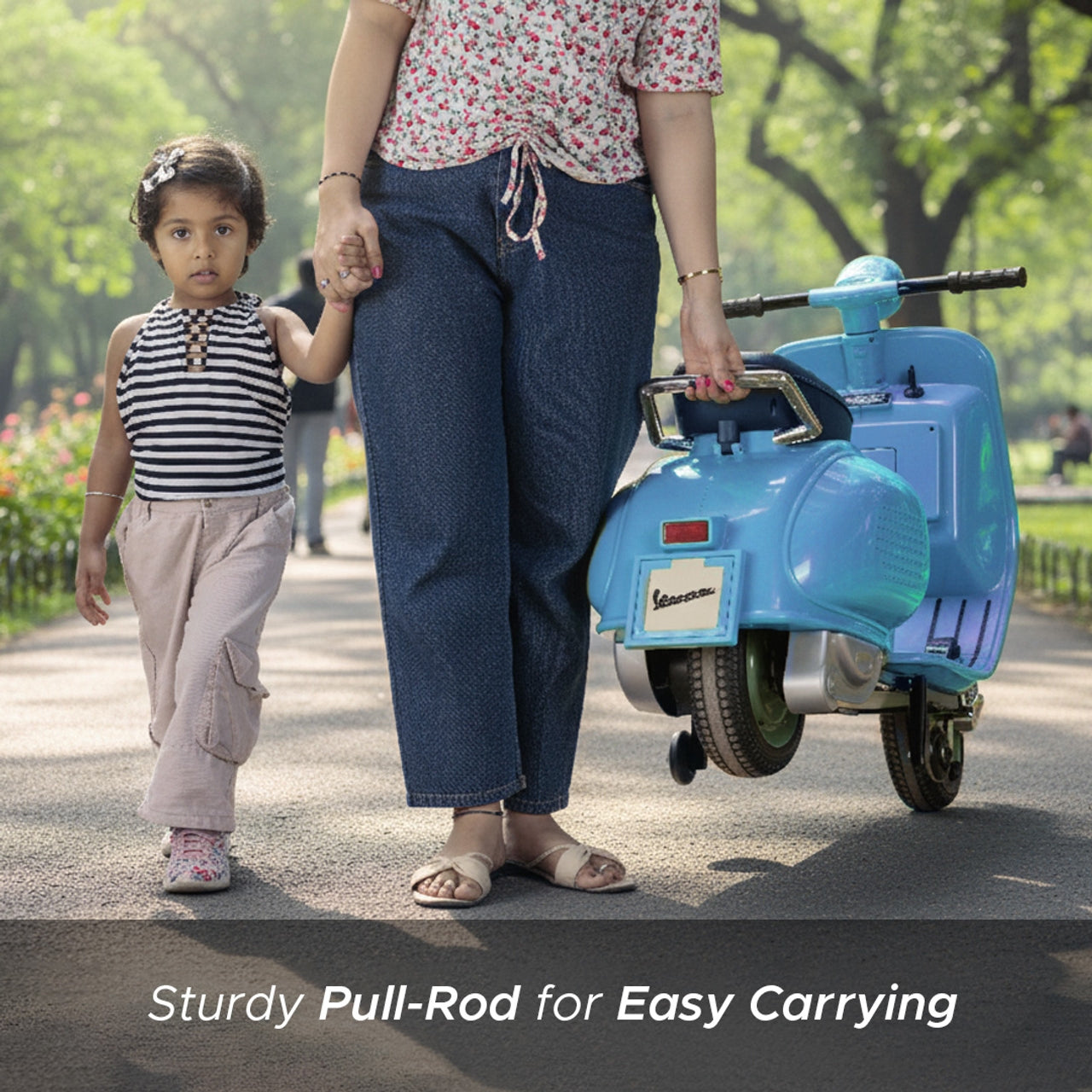 Emotorad Formula Fun Vespa Ride-On Toy Scooter for Kids | Battery Operated Electric Scooter