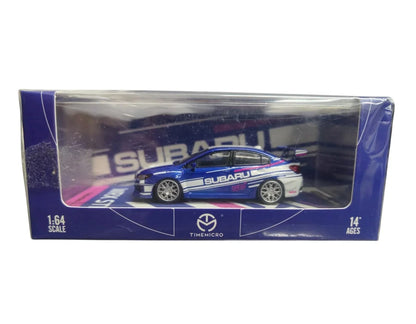 Time Micro Subaru WRX STI 1:64 Scale Diecasr Car Model - Jaiman Toys