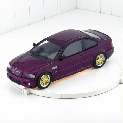 Stance Hunters  1:64  x High Rev Series BMW E46 M3 Purple -Diecast Car