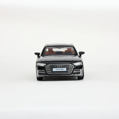 Audi A8L 2021 Black 1:64 Scale Die-Cast Model Car by Masdi – Luxury Sedan Collectible Miniature
