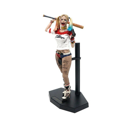 DC Justice: Harley Quinn 12’’ Real Cloth Action Figure – Crazy Toys Collectible Model - Jaiman Toys