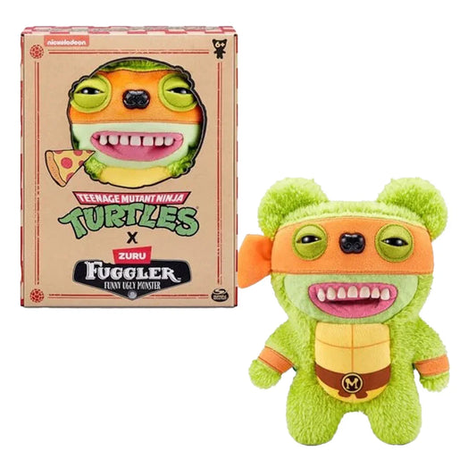 Fuggler Teenage Mutant Ninja Turtles Michelangelo Plush Toy 15707B Doll Stuffed- 1pc - Jaiman Toys