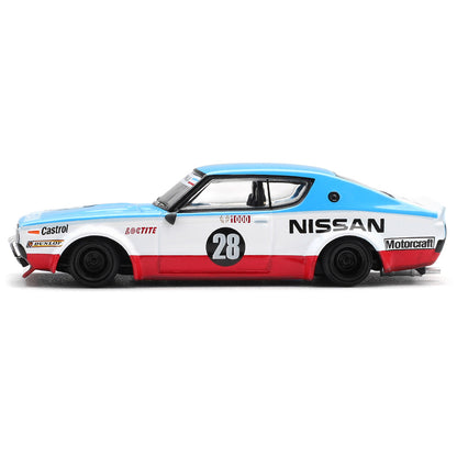 Mini GT 1:64 Nissan Skyline Kenmeri Liberty Walk Nissan Racing '75 Concept Diecast Model Car