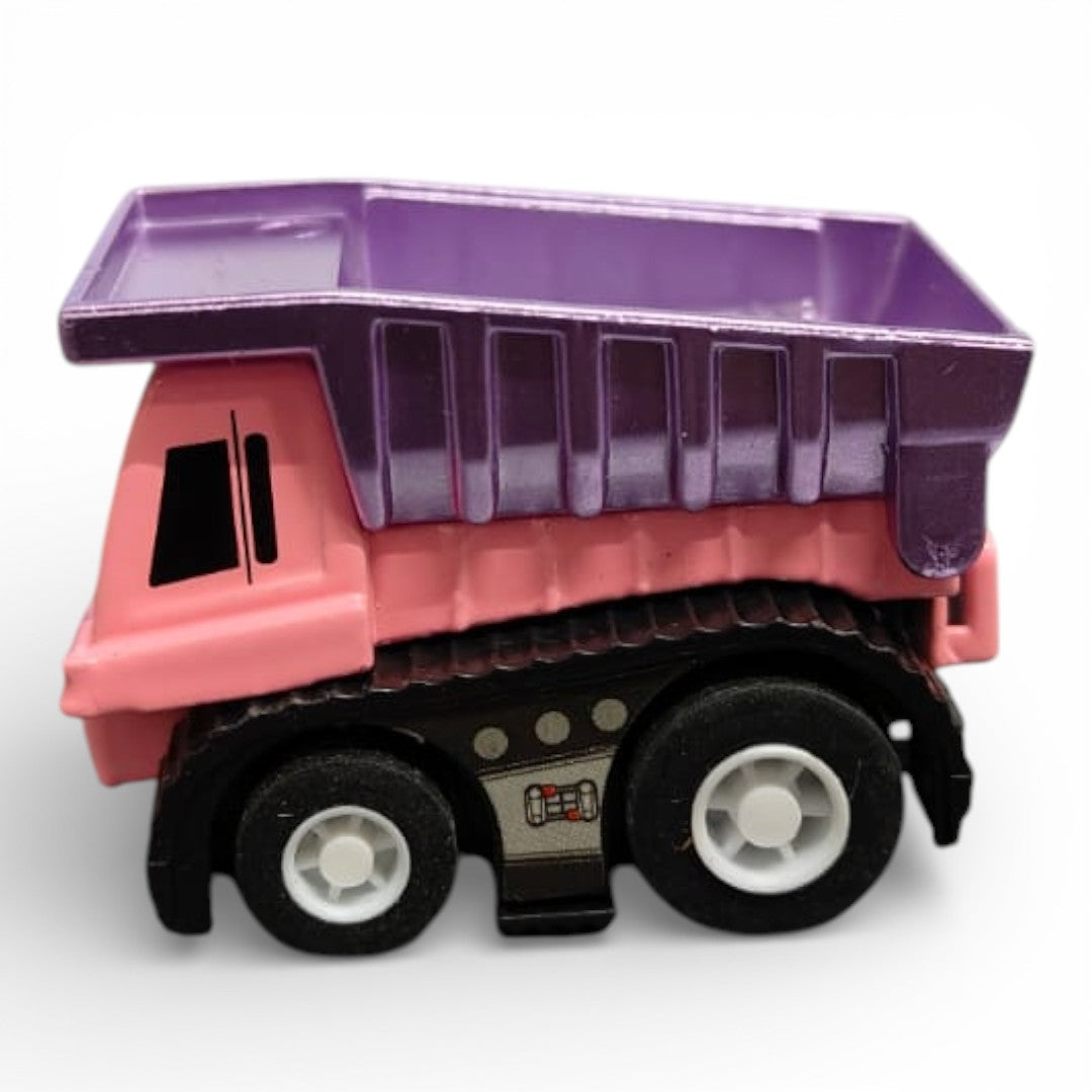 Joy Junction 1:64 Mini Racer Alloy Metal Dump Truck Toy with Pull-Back Function