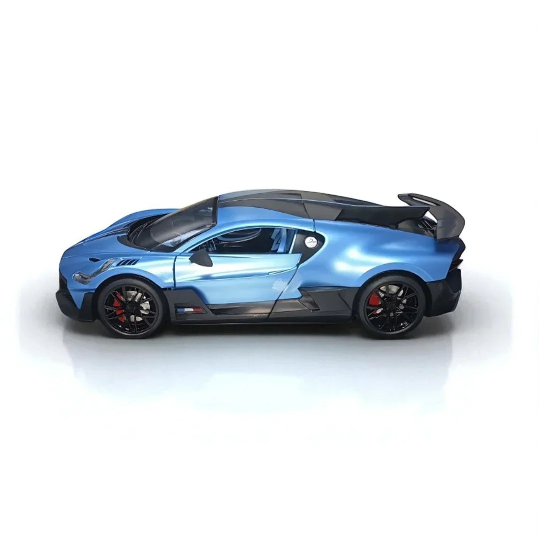 JOY JUNCTION 1:32 Bugatti Divo – Die-Cast Model Car -Blue (JJ248) - Jaiman Toys