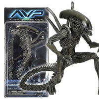 (Damaged Box) Aliens Warrior Alien vs Predator AVP Black 7" Action Figure 1:12 Series 7