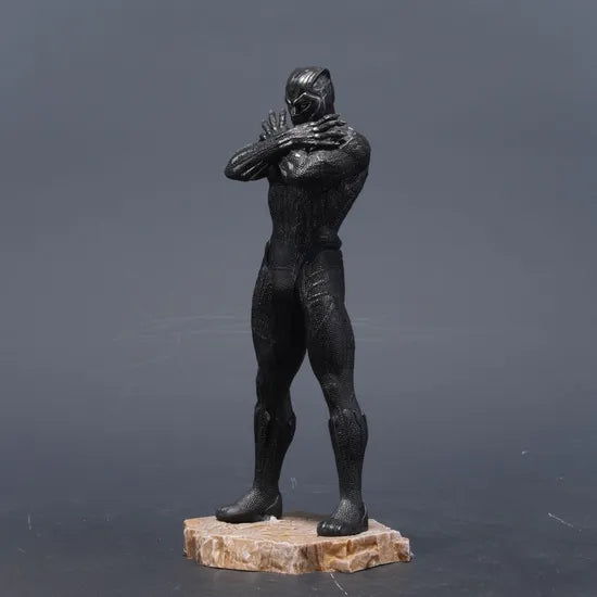 Marvel Black Panther Collectible Statue (22 cm)  – Wakanda Superhero Display Figure with Base