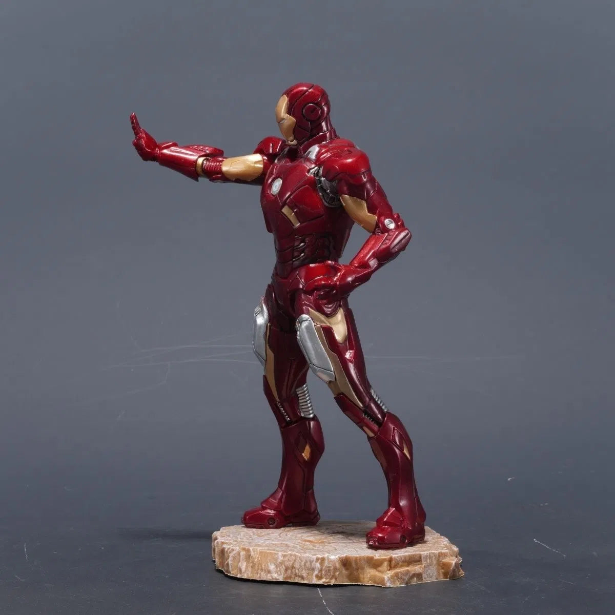 Marvel Iron Man Collectible Statue (9 Inch)  – Avengers Superhero Display Figure with Base
