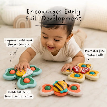 LiLLBUD Twisty Spinner Set of 3