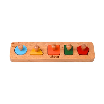 LiLLBUD Fit the Shapes Puzzle Classic