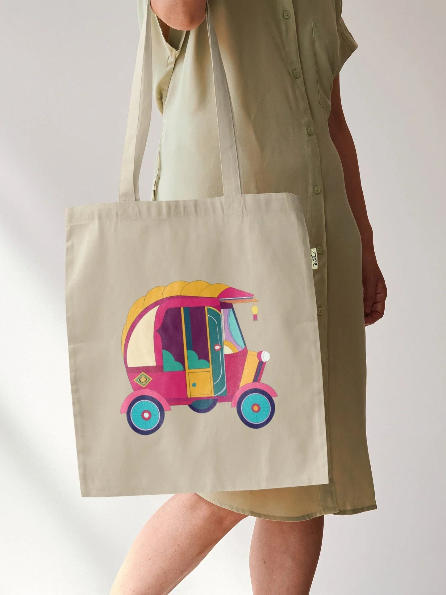 Tote Bag - DIY Whimsical Auto kit by Dastkhat - Jaiman Toys