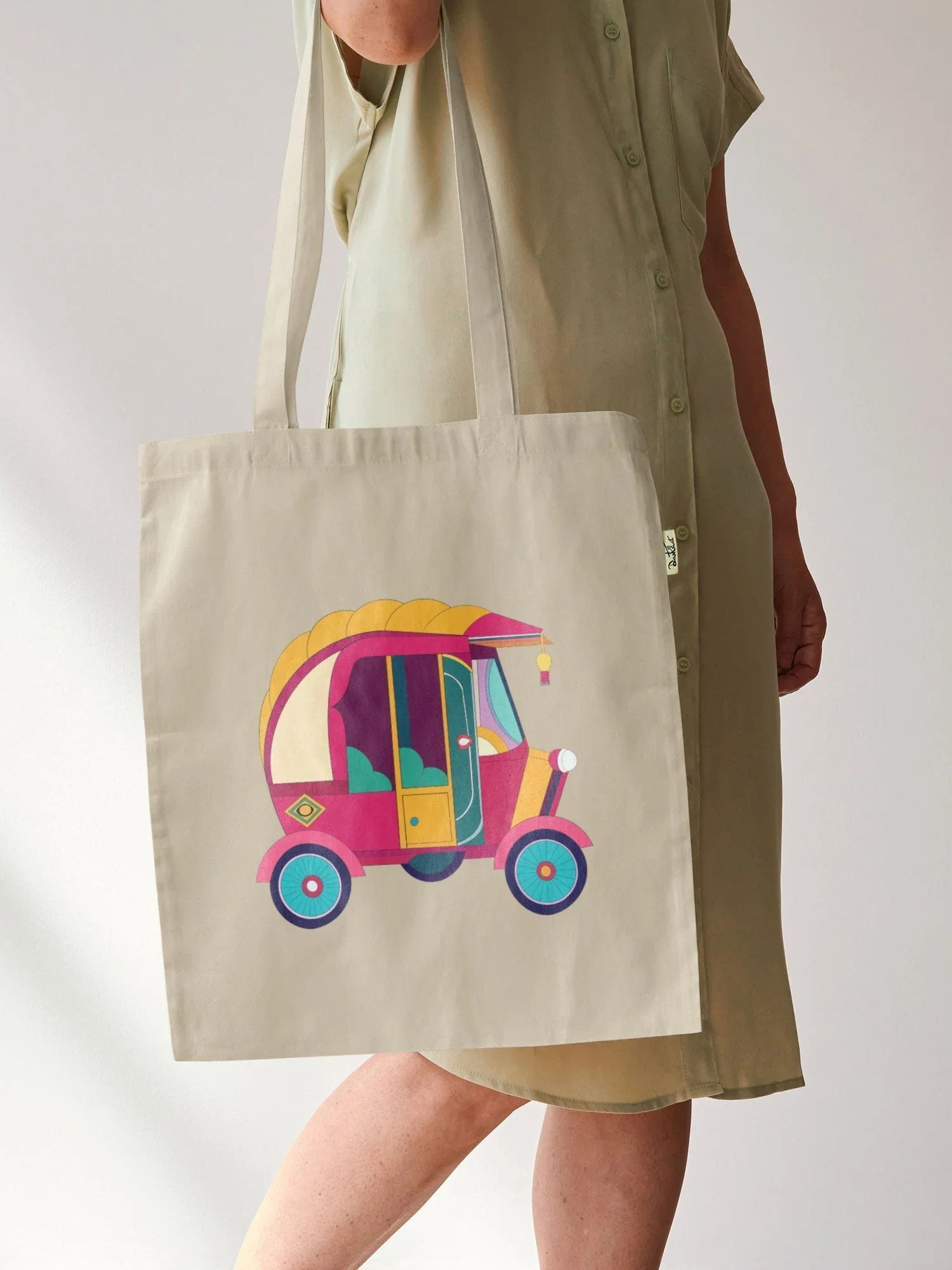 Tote Bag - DIY Whimsical Auto kit by Dastkhat - Jaiman Toys