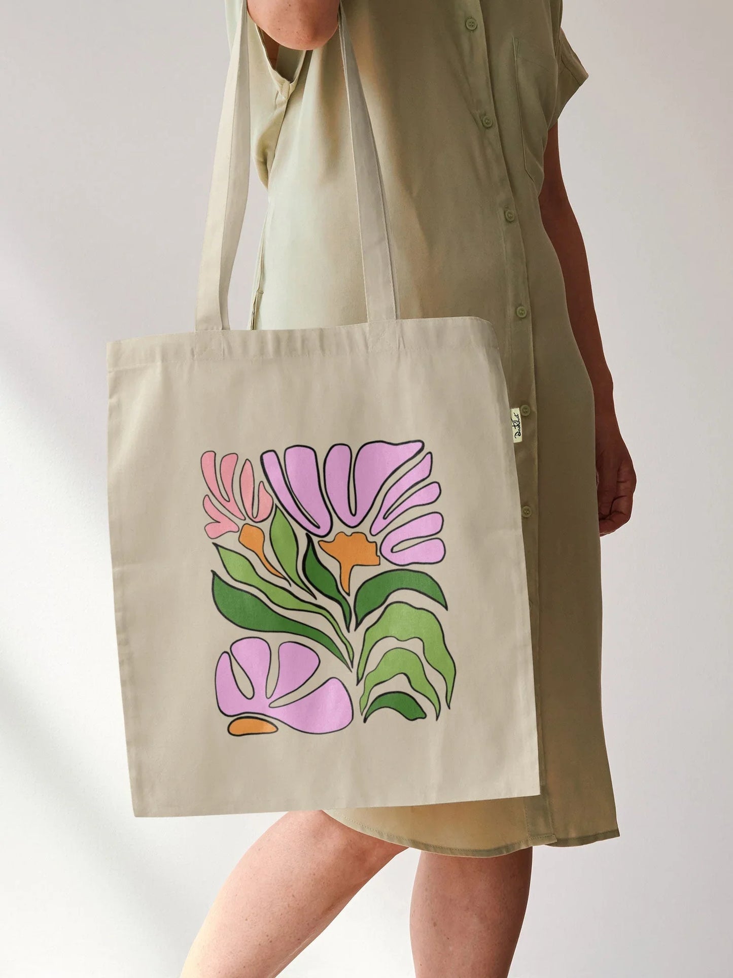 Tote Bag - DIY Botanical doodle kit by Dastkhat - Jaiman Toys