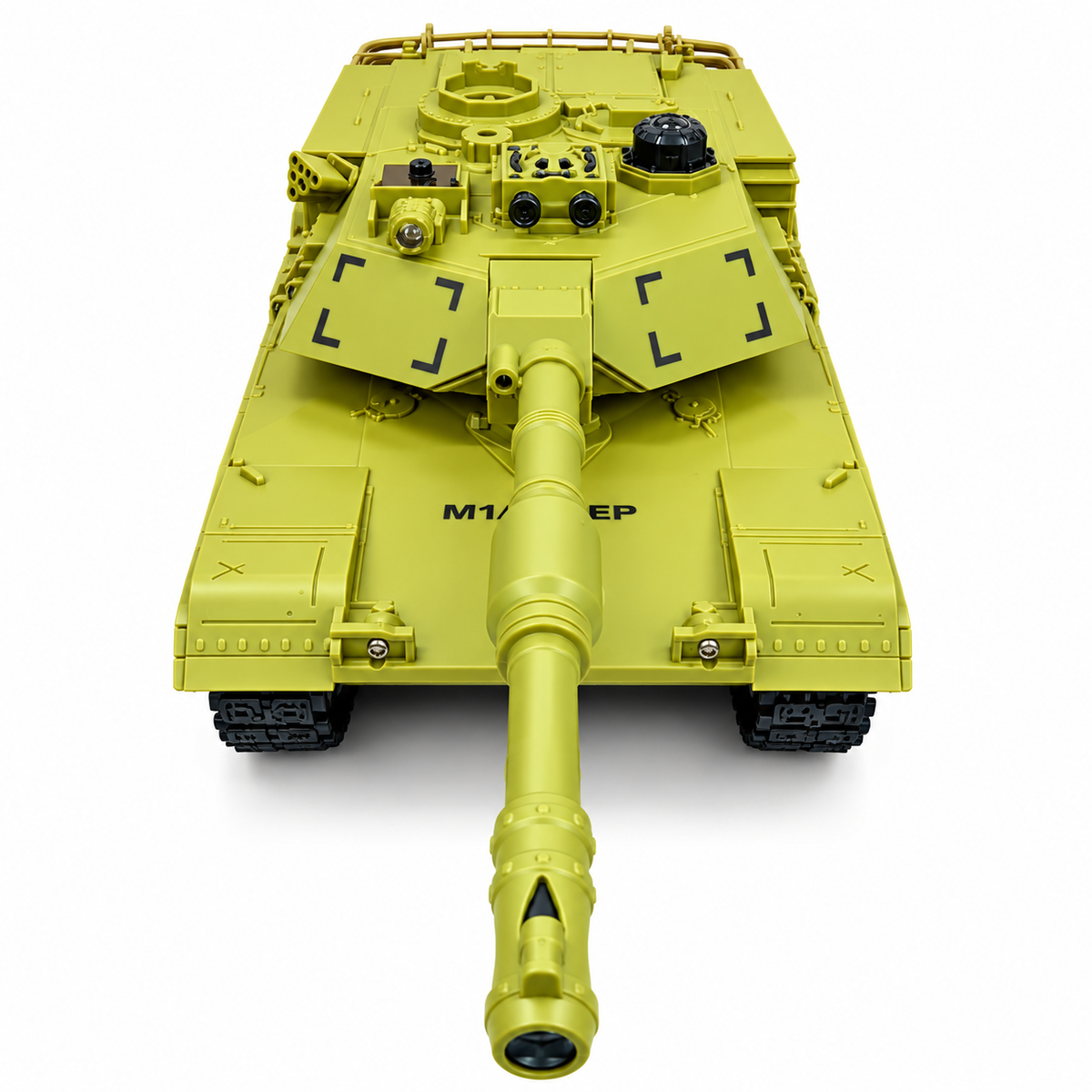 ZEGAN M1A2 99803 1:28 Scale Remote Control Military Battle Tank with Interactive IR Battle System, 10 Channel RC Tank Toy – Green