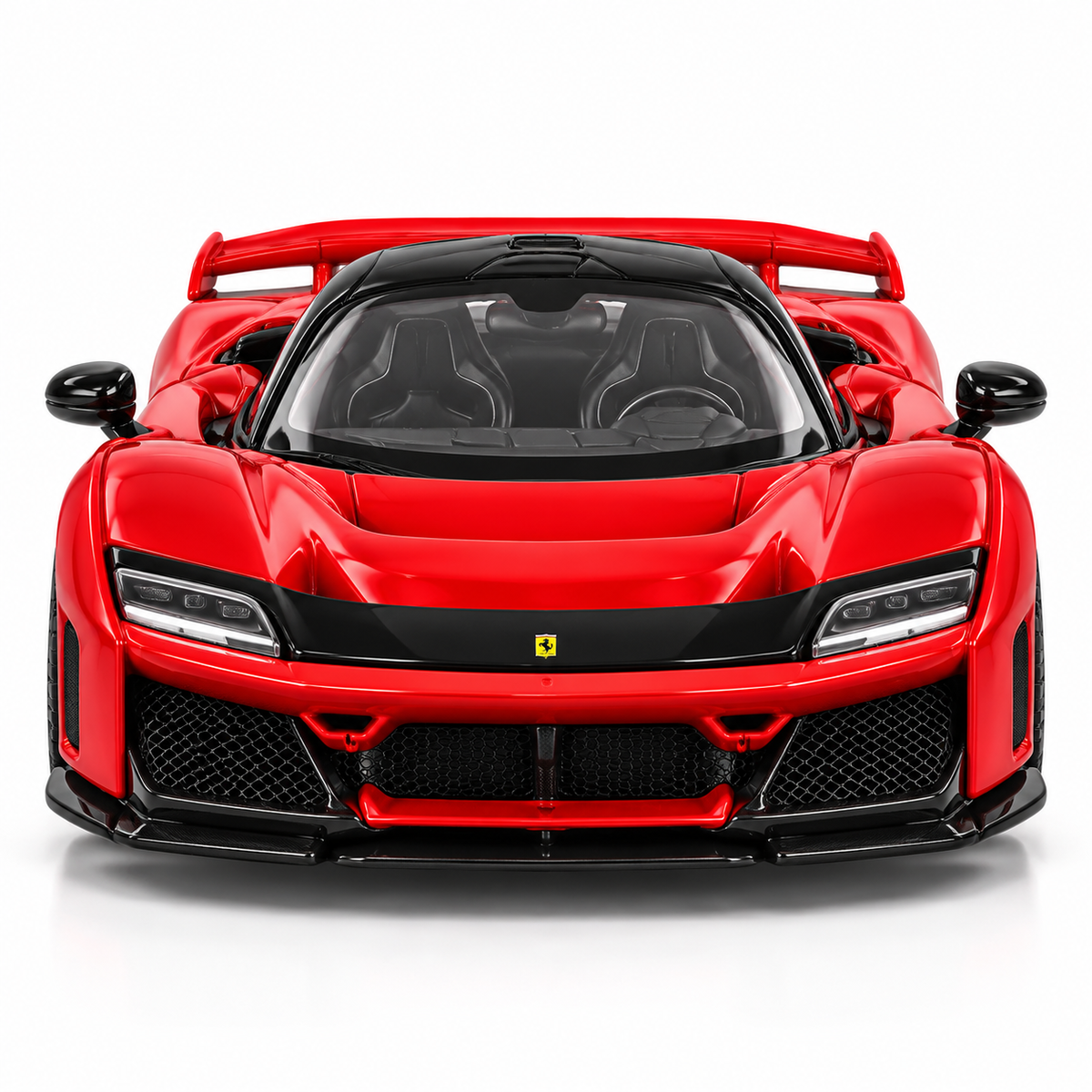 Bburago Signature Series Ferrari F80 2024 1:43 Scale Die-Cast Model Car – Red Ferrari Collectible Toy Car for Display & Collectors, Premium Detailed Replica Model