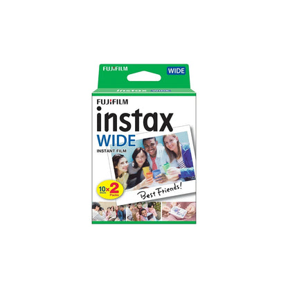 Instax Wide Colorfilm film - Pack of 2 cartridge ,  10 Sheets per Cartridge-
