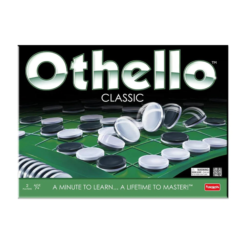 Funskool Othello – Ultimate Classic Strategy Board Game for Kids 7+ | Fast-Paced, Competitive Fun