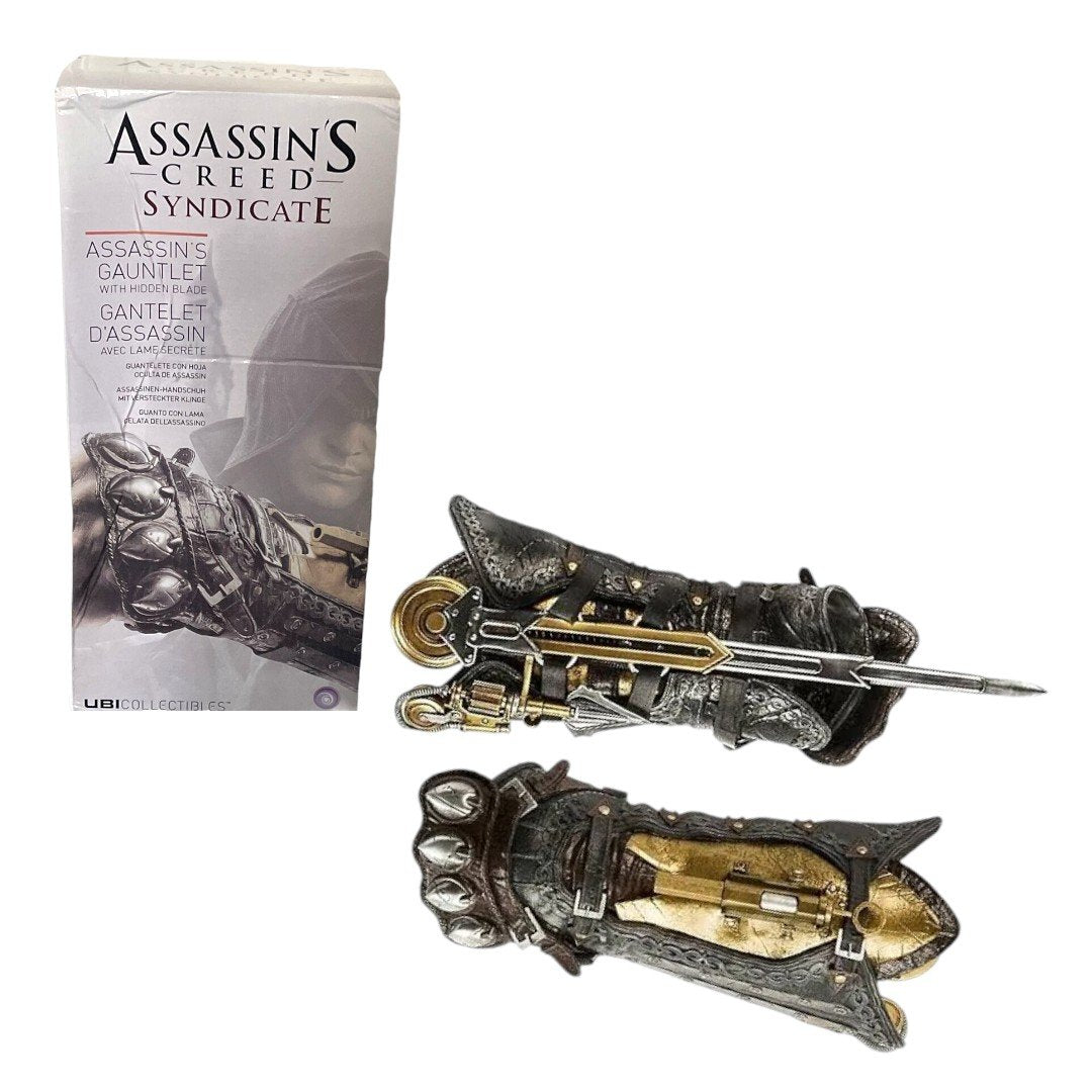 Assassin's Creed : Ultimate Syndicate Assassin the Jacob Fry Hidden Blade &amp; Gauntlet Set! Role-Play Accessory Age 17+