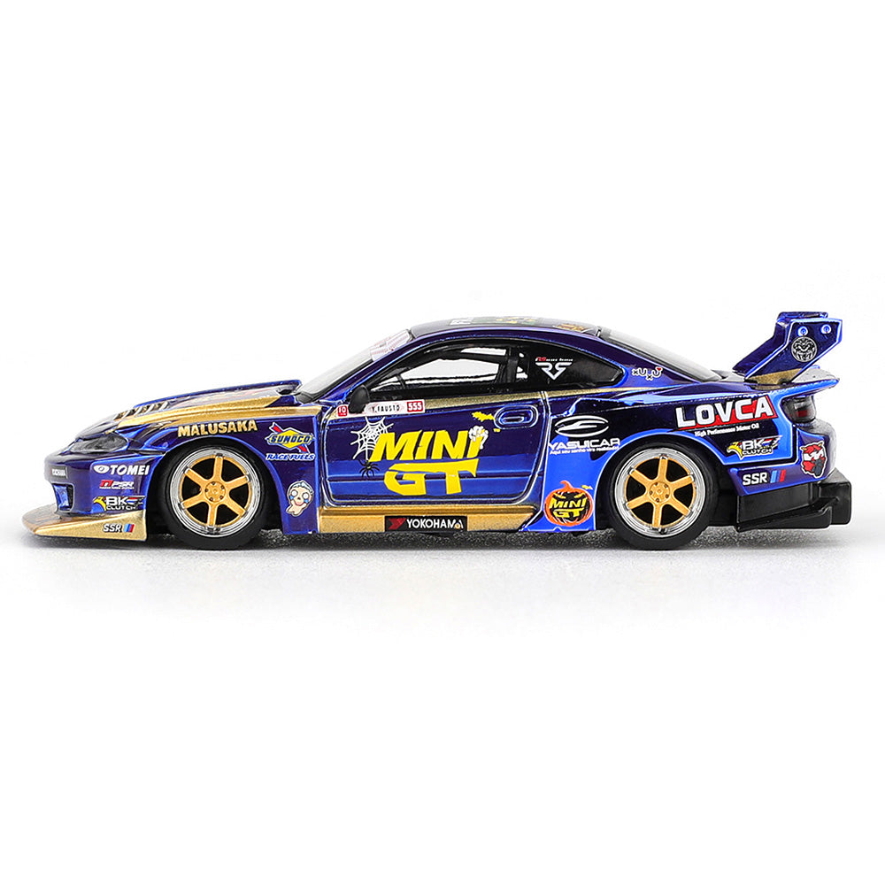 Mini GT 1:64 (Blister Pack) Nissan Silvia (S15) #555 LB-Super