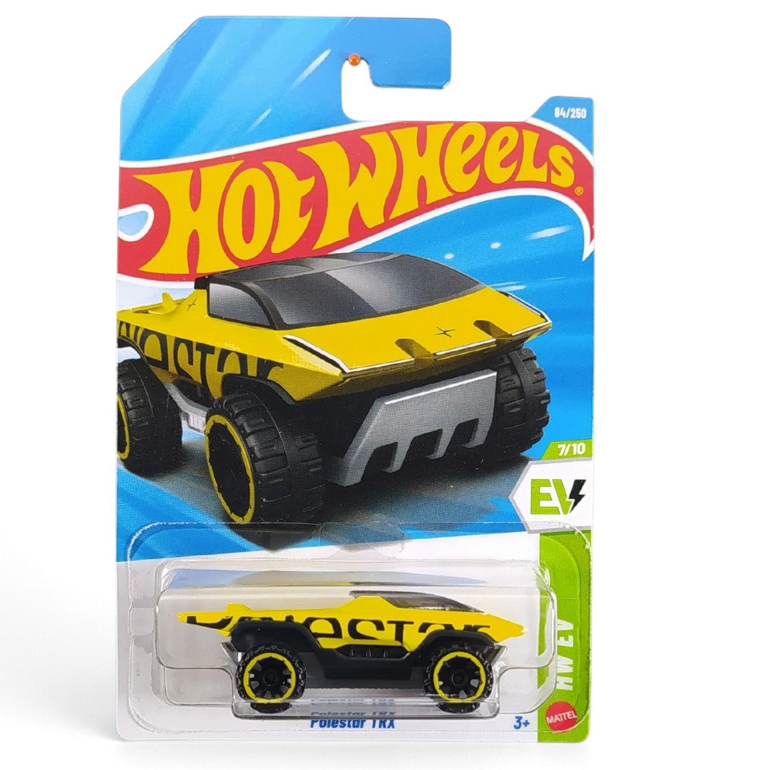 Hot Wheels 1:64 Scale 5-Car Set – '98 Honda Prelude, Decidedly Go, Polestar TRX, Rodger Dodger & Street Wiener