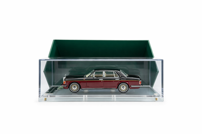 1994 Rolls-Royce Silver Spur III 1:64 Diecast Model Car | Black | Premium Acrylic Display Box