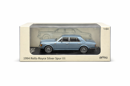 1994 Rolls-Royce Silver Spur III 1:64 Scale Diecast Model Car | Luxury Sedan Collectible