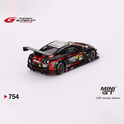 MINI GT 1:64 NISSAN GT-R R35 NISMO GT3 2023 SUPER GT SERIES #360 RUNUP RIVAUX GT-R (MGT00754)