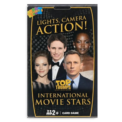 Top Trumps International Movie Stars Rare 2016 Edition – 30 Collectible Celebrity Cards