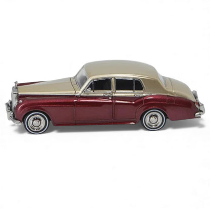 GFCC 1:64 Scale 1955 Rolls-Royce Silver Cloud, Red and Gold Diecast Car Model