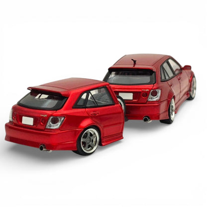 Mortal Model 1:64 Toyota Altezza Gita Diecast Car | Detailed Wagon Model with Accessories & Opening Parts
