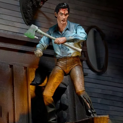 Evil Dead 2 Dead By Down Ash Williams Bruce Campbell Ultimate 7" 18cm Action Figure Neca