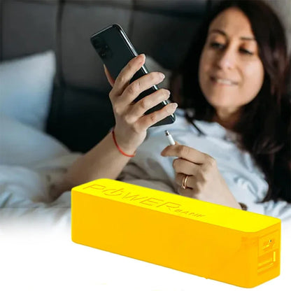 Portable Power Bank 2600mAh – Compact USB Charger for Smartphones - Jaiman Toys