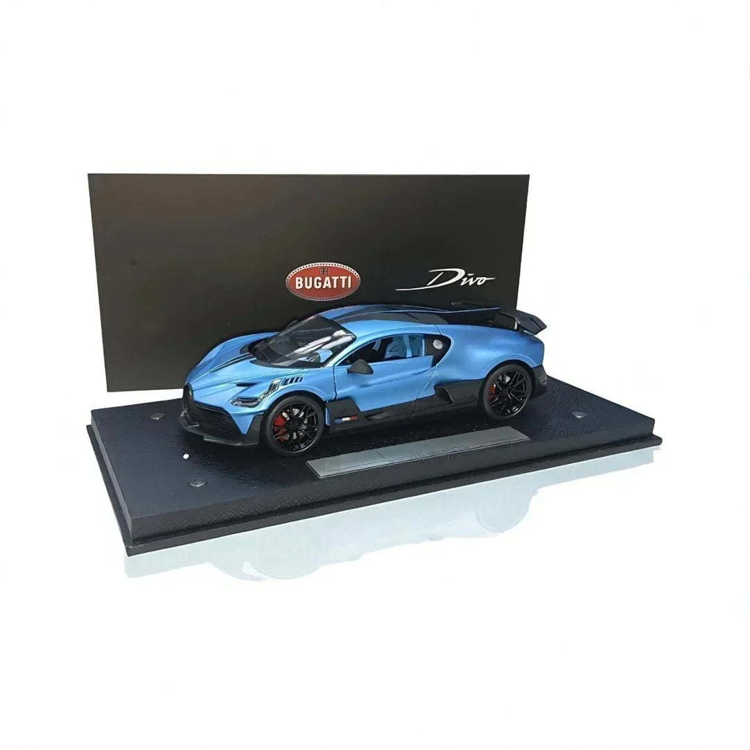 JOY JUNCTION 1:32 Bugatti Divo – Die-Cast Model Car -Blue (JJ248) - Jaiman Toys