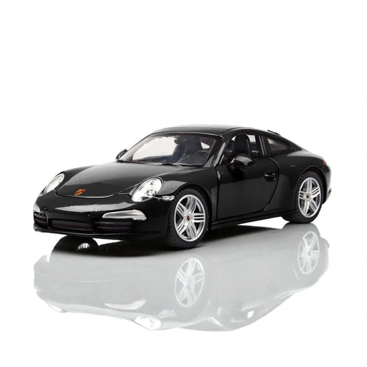 Rastar 1:24 Porsche 911 Carrera S Diecast Model – Black | Openable Doors, Premium Collectible Car (56200) - Jaiman Toys