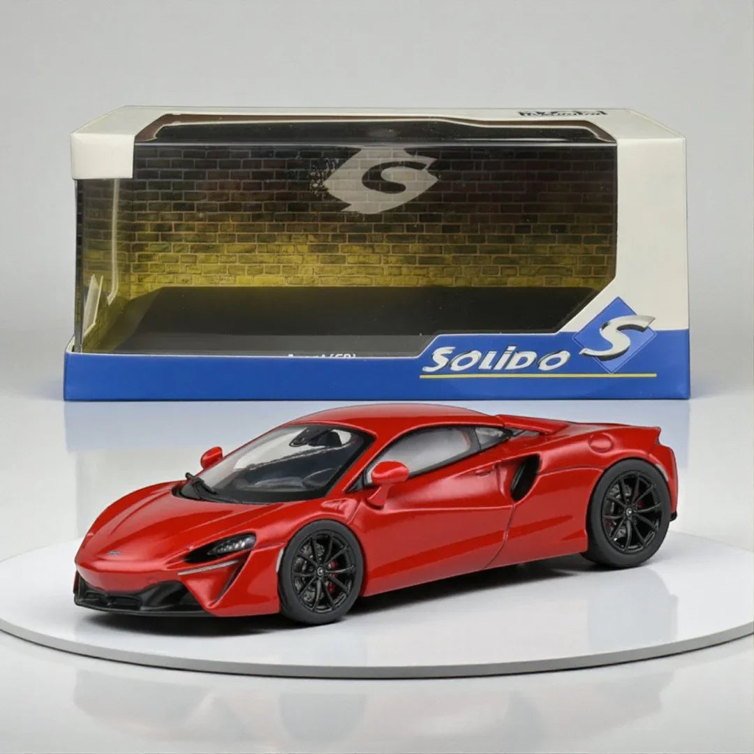Solido 1:43 McLaren Artura Hybrid Supercar – Red – Diecast Model Car S4313502 | Premium Collectible Scale Model