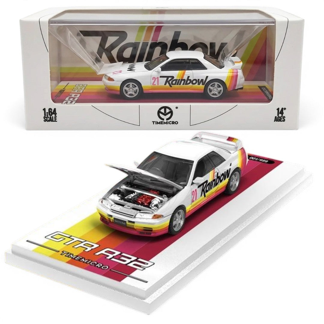 Time micro  GTR R32 Rainbow Nº21  Diescast Model Car