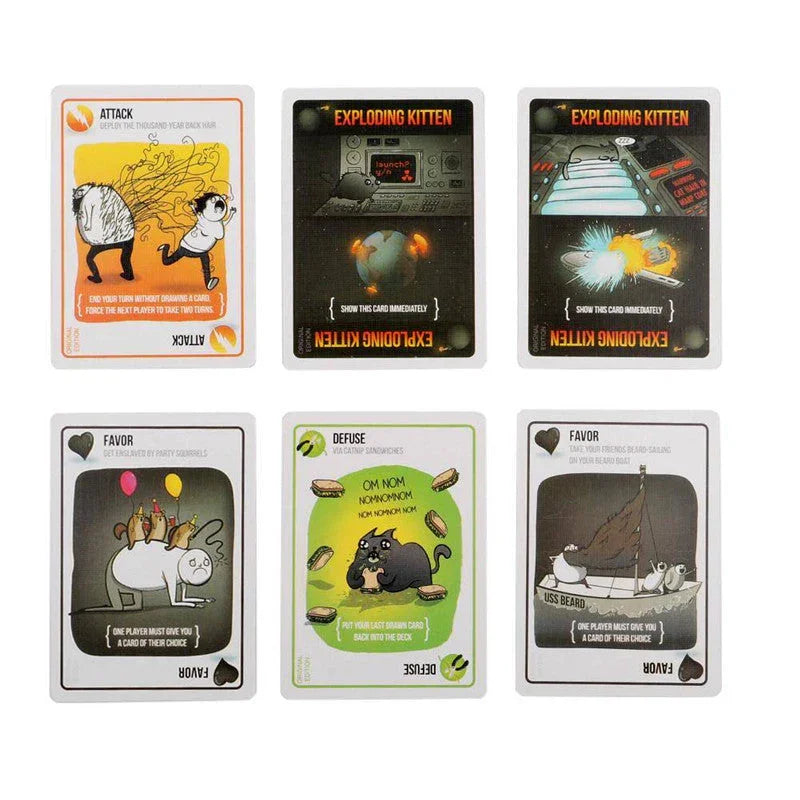 Exploding Kittens Card Game - Jaiman Toys